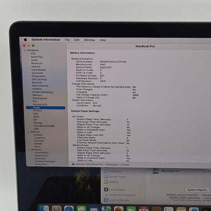 2020 Apple MacBook Air 13.3" i3 1.1GHz 16GB RAM 512GB SSD Silver A2179