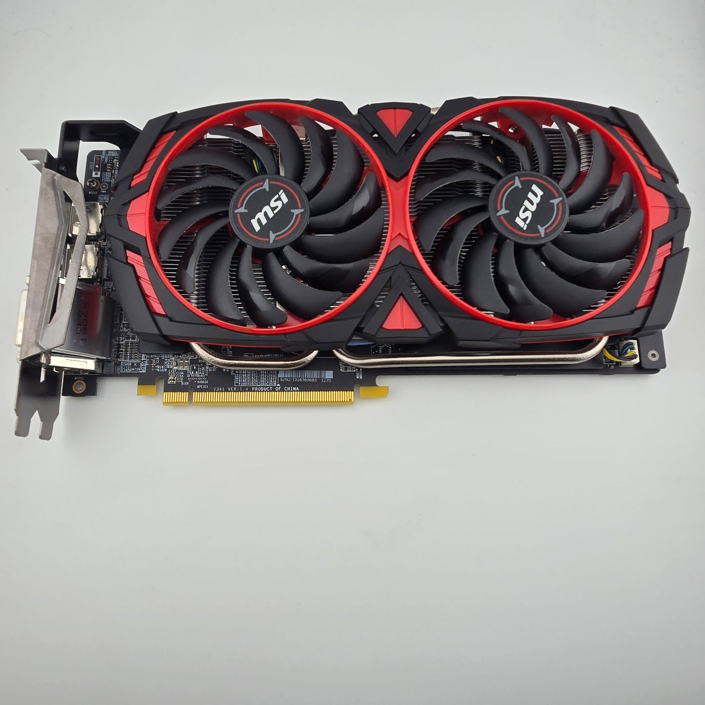 MSI Radeon RX 570 ARMOR MK2 OC 8GB GDDR5 Graphics Card 602-V341