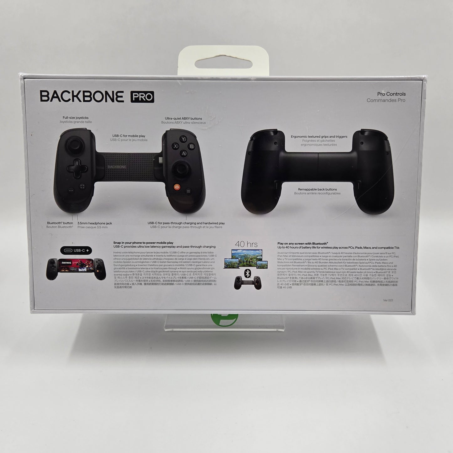 New BackBone Pro (USB-C) Mobile Gaming Controller BB-N1-B-R