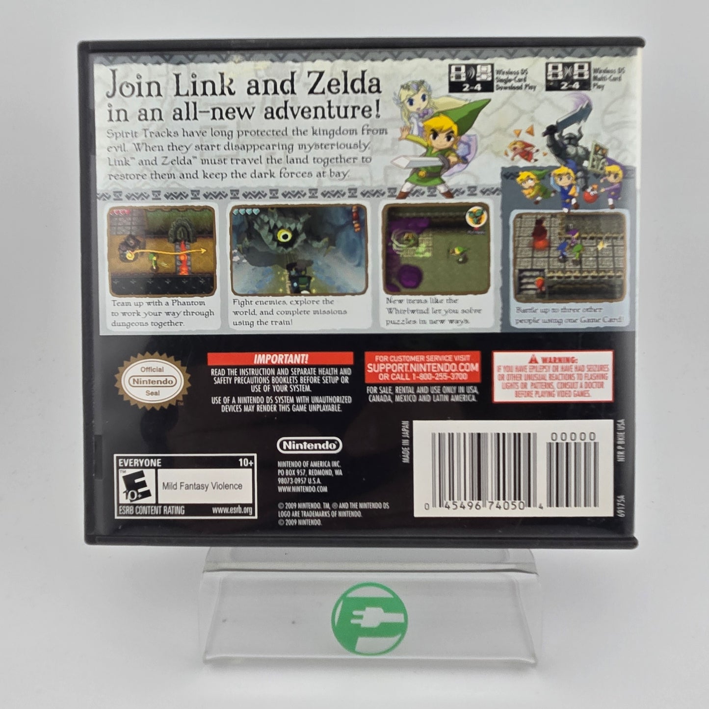 Zelda Spirit Tracks (Nintendo DS, 2009)