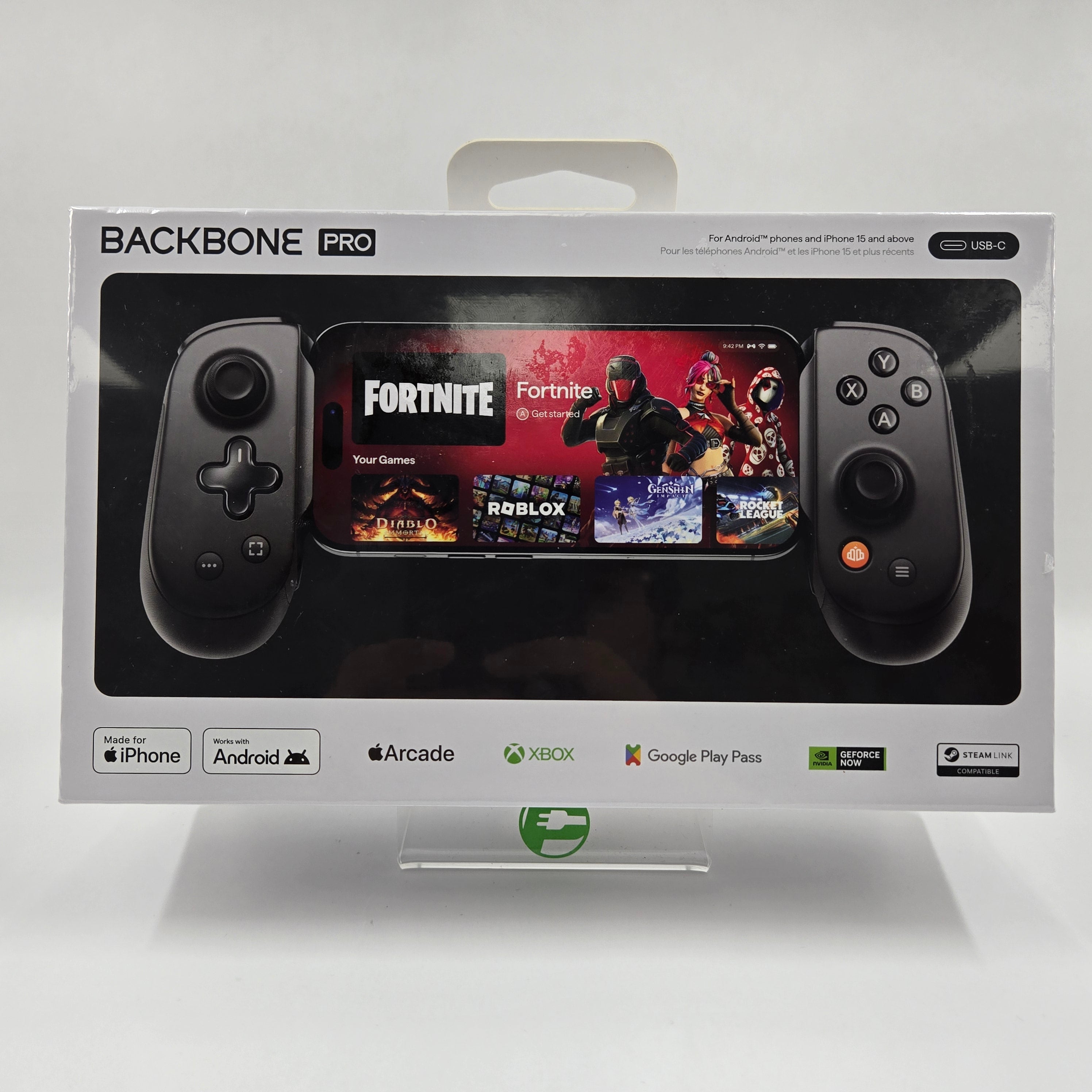 New BackBone Pro (USB-C) Mobile Gaming Controller BB-N1-B-R